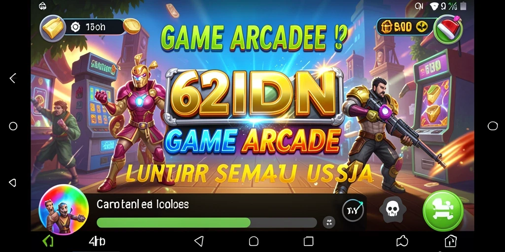Tampilan gameplay seru dari 62IDN saat bermain di level menantang.
