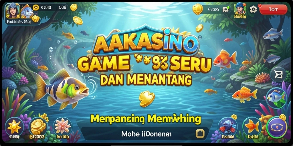 Tangkapan ikan terbesar dalam gameplay AAKASINO.