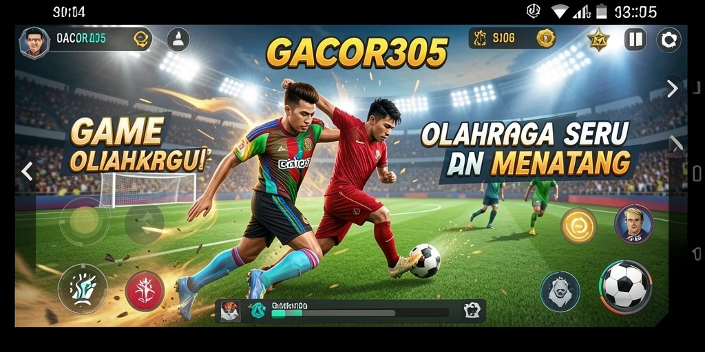 Tampilan gameplay GACOR305 yang seru dan kompetitif.