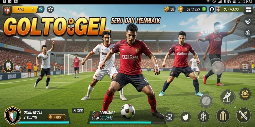 Tampilan gameplay seru dan interaktif dari GOLTOGEL.