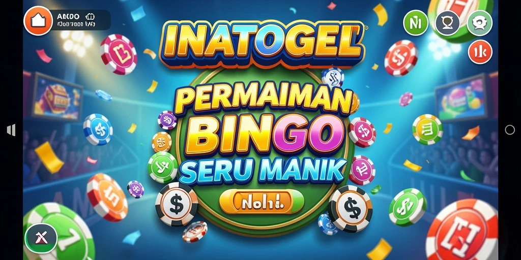 Tampilan gameplay seru dalam game Bingo INATOGEL.