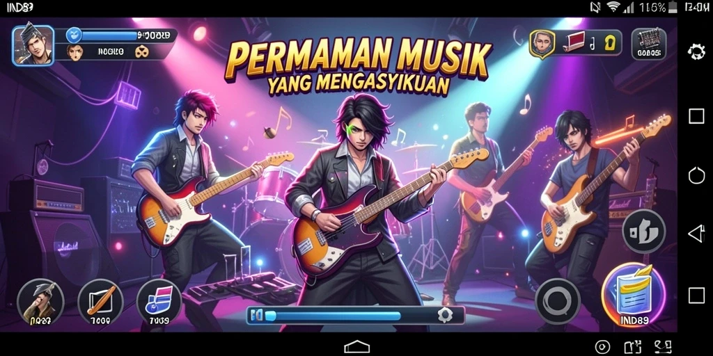 Tampilan gameplay IND89 yang seru dan interaktif.