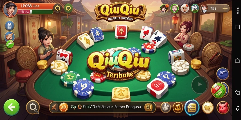 Tampilan gameplay seru dari LPO88 dalam QiuQiu.