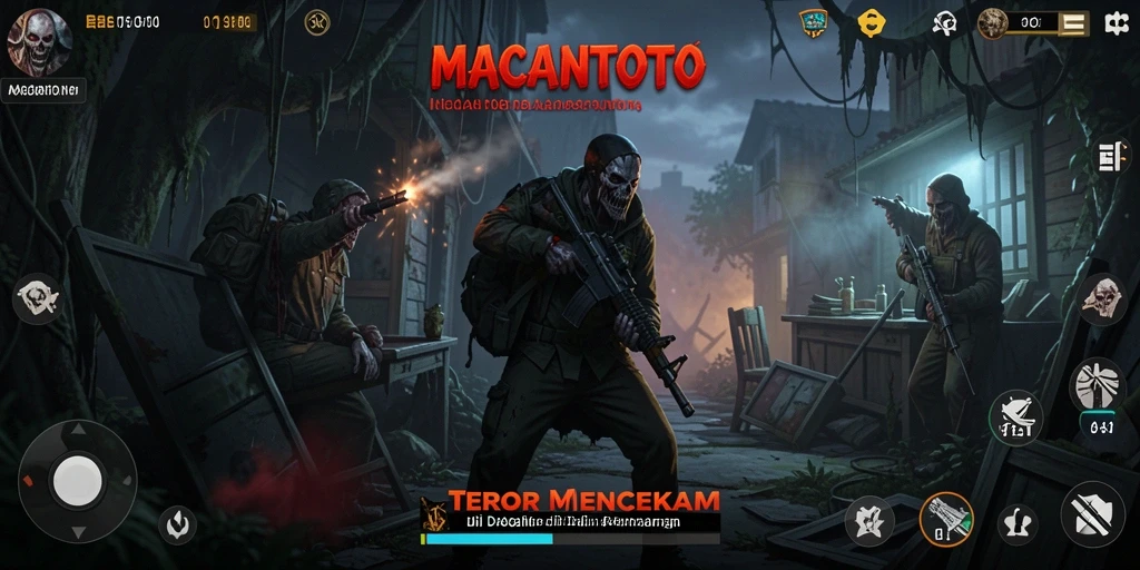 Gameplay seram di dalam MACANTOTO yang menegangkan.