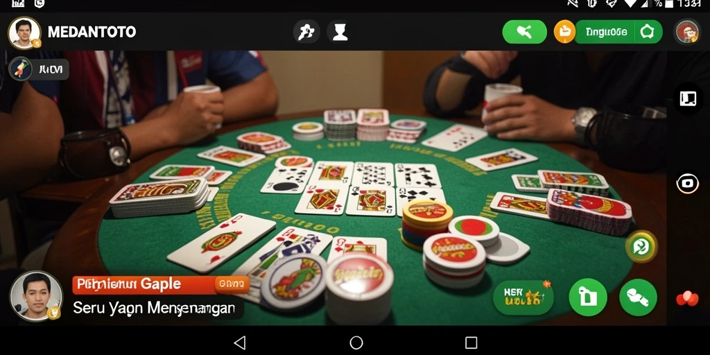 Tampilan gameplay seru dan interaktif dari MEDANTOTO.