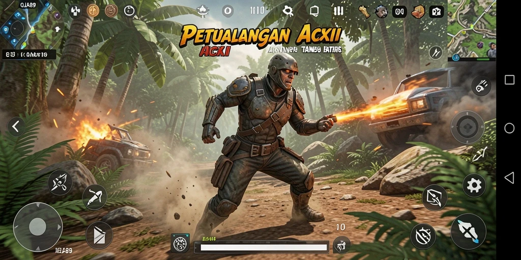 Tampilan dinamis gameplay OJA89 dengan aksi yang mendebarkan.