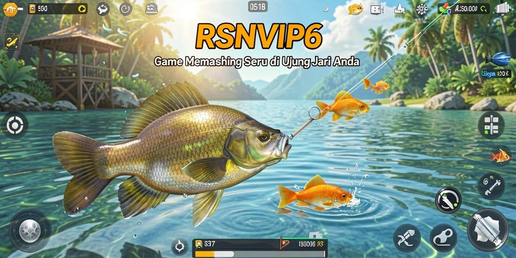 Tangkapan ikan besar dalam gameplay RSNVIP6 yang menegangkan.
