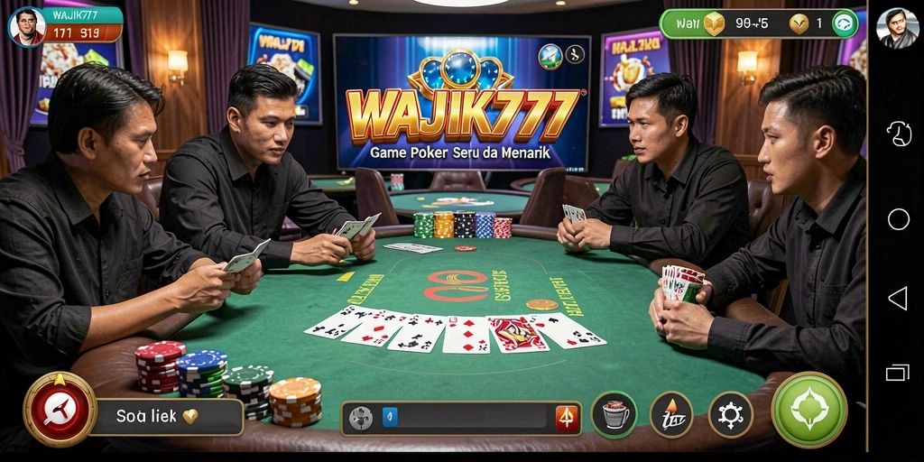 Tampilan gameplay aksi seru di WAJIK777.